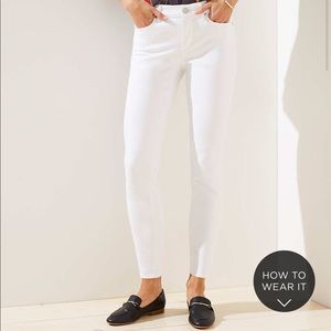 Skinny White jeans!